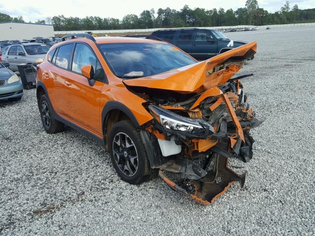 JF2GTABC6JH227751 - 2018 SUBARU CROSSTREK ORANGE photo 1