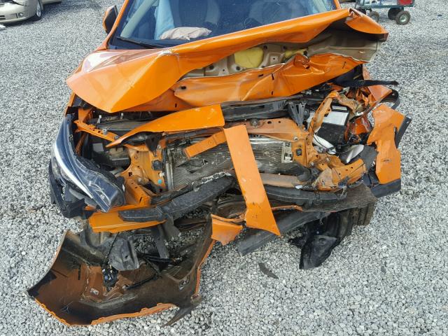 JF2GTABC6JH227751 - 2018 SUBARU CROSSTREK ORANGE photo 7