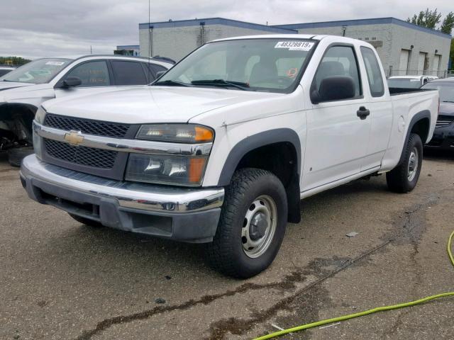 1GCDT196668305065 - 2006 CHEVROLET COLORADO WHITE photo 2