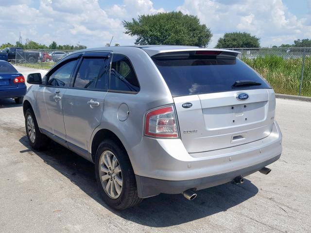 2FMDK3JC5ABA75987 - 2010 FORD EDGE SEL SILVER photo 3