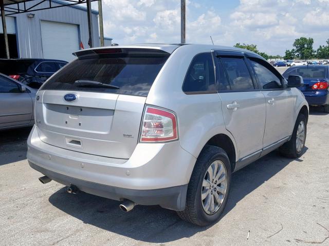 2FMDK3JC5ABA75987 - 2010 FORD EDGE SEL SILVER photo 4