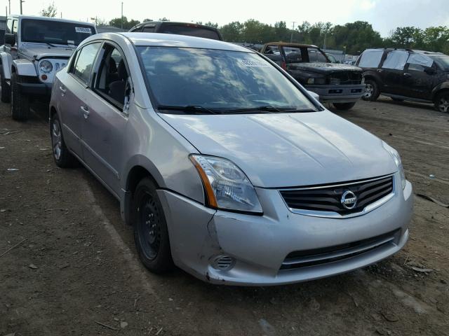 3N1AB6AP5CL647548 - 2012 NISSAN SENTRA 2.0 SILVER photo 1