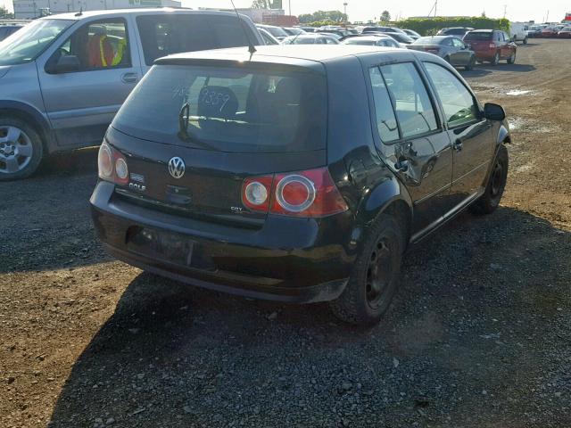 9BWEL41J794024223 - 2009 VOLKSWAGEN CITY GOLF BLACK photo 4