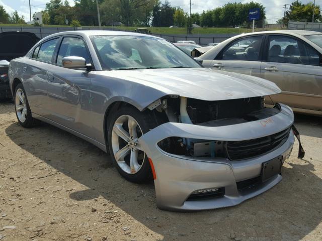 2C3CDXHG9GH112740 - 2016 DODGE CHARGER SX SILVER photo 1