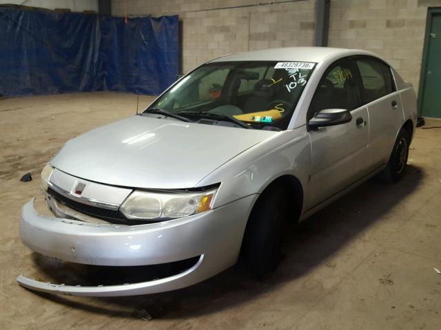 1G8AG52F94Z231750 - 2004 SATURN ION LEVEL SILVER photo 2