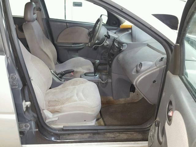 1G8AG52F94Z231750 - 2004 SATURN ION LEVEL SILVER photo 5