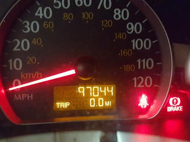 1G8AG52F94Z231750 - 2004 SATURN ION LEVEL SILVER photo 8