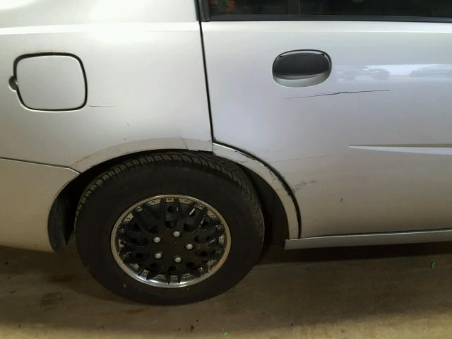 1G8AG52F94Z231750 - 2004 SATURN ION LEVEL SILVER photo 9