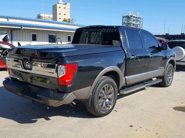 1N6AA1E66HN504343 - 2017 NISSAN TITAN SV BLACK photo 4