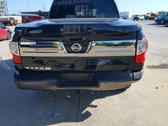 1N6AA1E66HN504343 - 2017 NISSAN TITAN SV BLACK photo 9