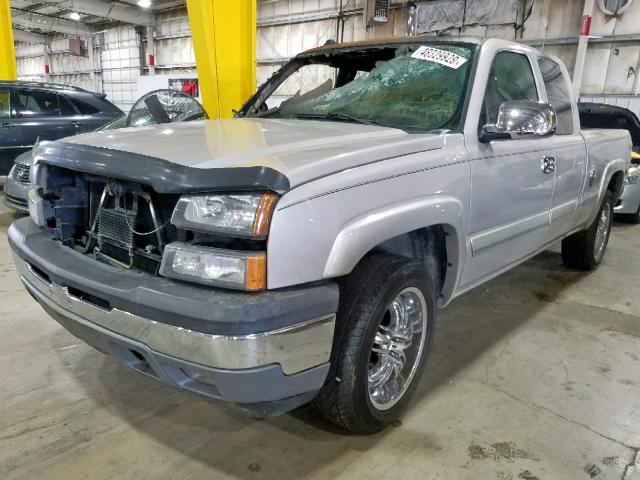 1GCEK19B15E214600 - 2005 CHEVROLET SILVERADO TAN photo 2