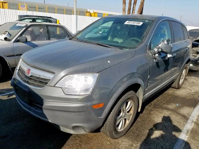 3GSCL33PX8S660117 - 2008 SATURN VUE XE GRAY photo 2