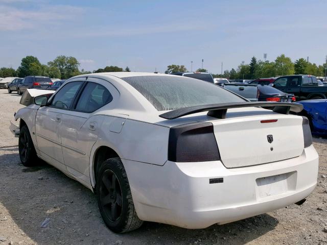 2B3CA3CV8AH127497 - 2010 DODGE CHARGER SX WHITE photo 3