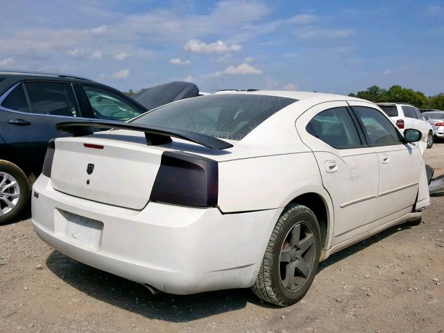 2B3CA3CV8AH127497 - 2010 DODGE CHARGER SX WHITE photo 4