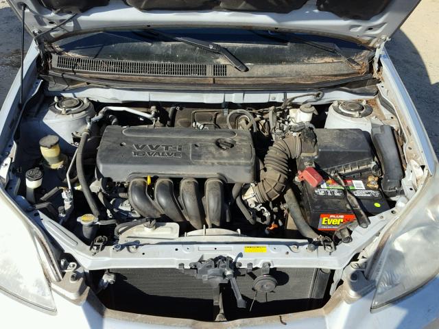 2T1KR30E28C707839 - 2008 TOYOTA COROLLA MA GRAY photo 7