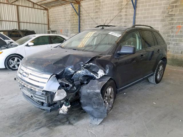 2FMDK38C47BB71768 - 2007 FORD EDGE SEL GRAY photo 2