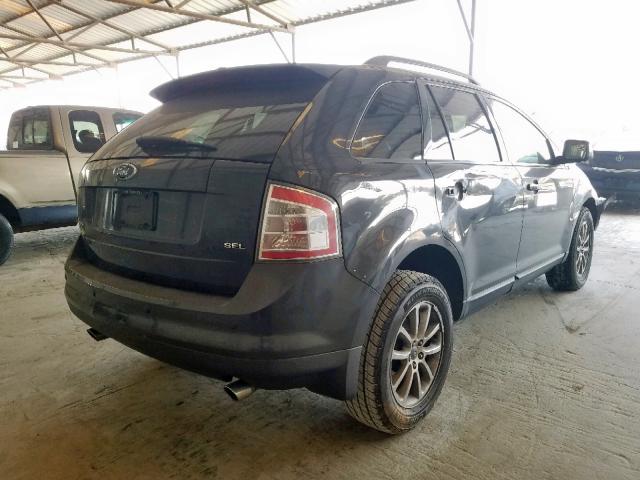 2FMDK38C47BB71768 - 2007 FORD EDGE SEL GRAY photo 4