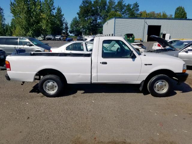 1FTYR10C6XUB73002 - 1999 FORD RANGER WHITE photo 9