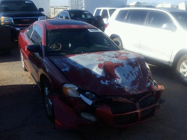 4B3AG52H92E123396 - 2002 DODGE STRATUS R/ RED photo 1