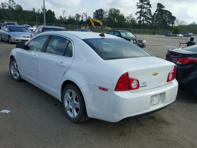 1G1ZB5E02CF109514 - 2012 CHEVROLET MALIBU LS 白色 照片 3