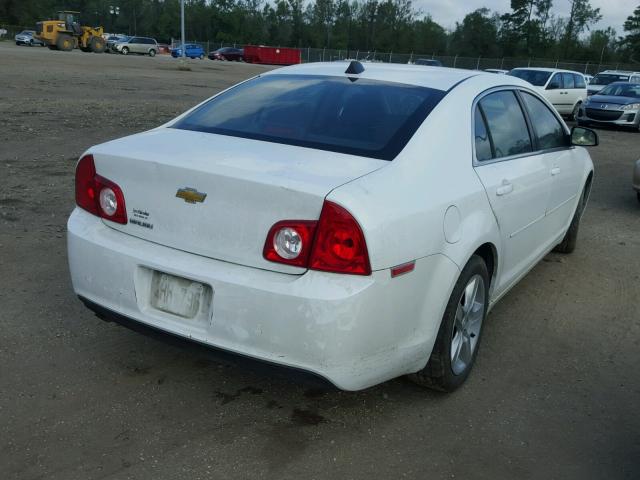 1G1ZB5E02CF109514 - 2012 CHEVROLET MALIBU LS 白色 照片 4