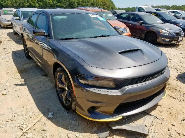 2C3CDXHG8KH597302 - 2019 DODGE CHARGER GT GRAY photo 1