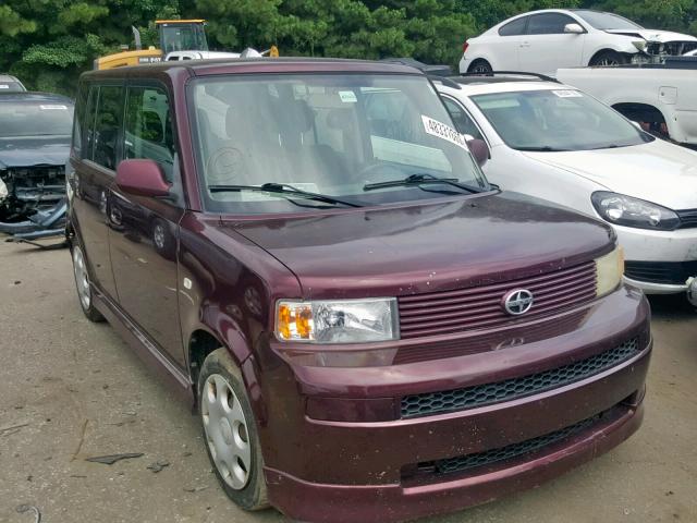 JTLKT324954021905 - 2005 TOYOTA SCION XB მუქწითელი ფოტო 1