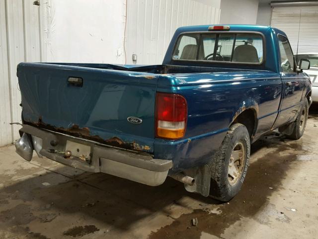 1FTCR10U8TPA98993 - 1996 FORD RANGER GREEN photo 4