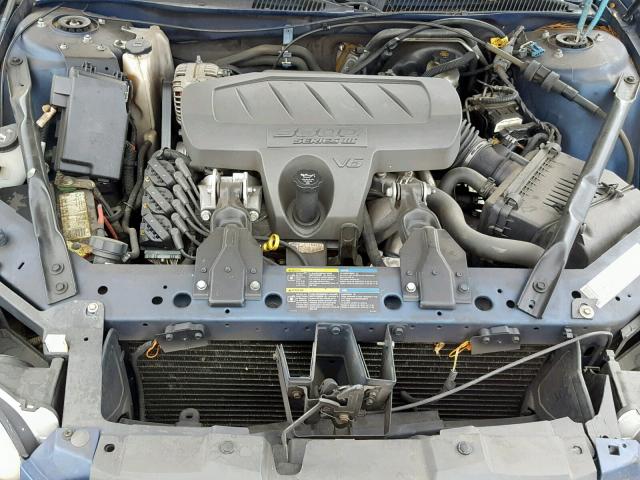 2G4WD582661226392 - 2006 BUICK LACROSSE C BLUE photo 7