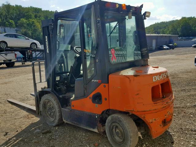 FDA06124011619 - 2011 DOOS FORKLIFT ORANGE photo 3