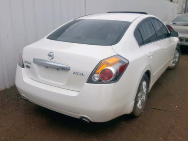 1N4AL2AP4AN431809 - 2010 NISSAN ALTIMA BAS WHITE photo 4