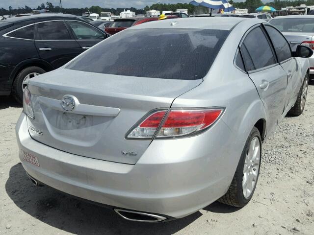 1YVHZ8CB2A5M34388 - 2010 MAZDA 6 S SILVER photo 4