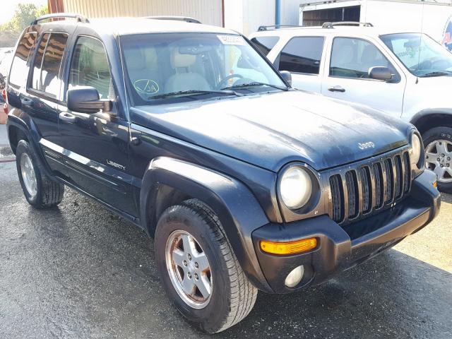 1J4GK58K04W128277 - 2004 JEEP LIBERTY LI BLACK photo 1