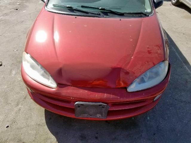 2B3HD56G93H510955 - 2003 DODGE INTREPID E RED photo 9