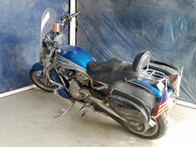 1HD1HCZ416K802637 - 2006 HARLEY-DAVIDSON VRSCR BLUE photo 3