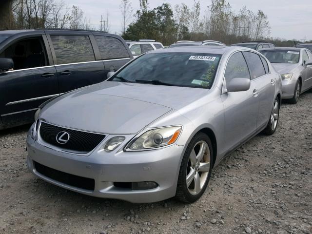 JTHBN96S765012440 - 2006 LEXUS GS GENERAT SILVER photo 2