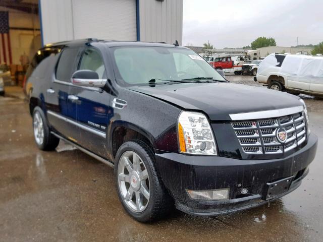 1GYS4HEF3CR134407 - 2012 CADILLAC ESCALADE E BLACK photo 1