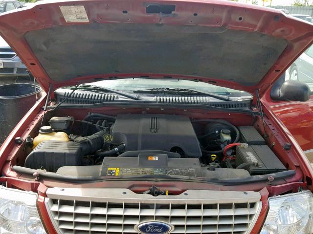 1FMZU74W03UB34437 - 2003 FORD EXPLORER E MAROON photo 7