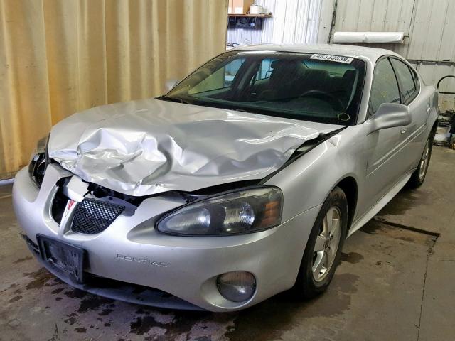 2G2WP522051350830 - 2005 PONTIAC GRAND PRIX SILVER photo 2