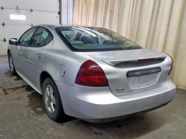2G2WP522051350830 - 2005 PONTIAC GRAND PRIX SILVER photo 3