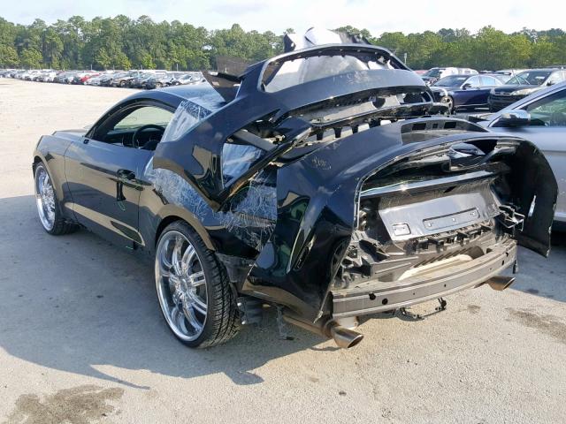 1FA6P8CF2F5357220 - 2015 FORD MUSTANG GT BLACK photo 3