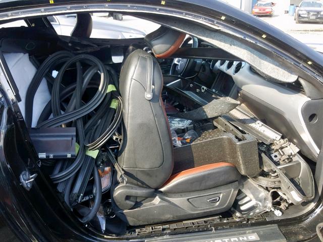 1FA6P8CF2F5357220 - 2015 FORD MUSTANG GT BLACK photo 5