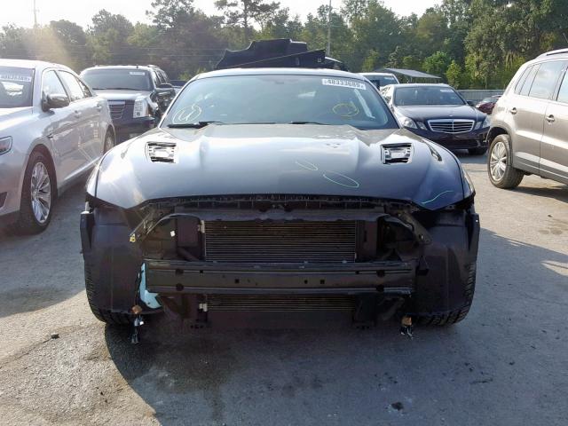 1FA6P8CF2F5357220 - 2015 FORD MUSTANG GT BLACK photo 9