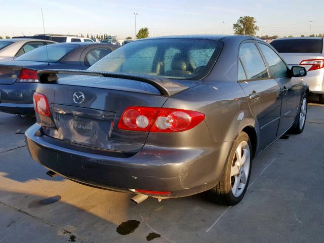 1YVFP80D135M47879 - 2003 MAZDA 6 S CHARCOAL photo 4