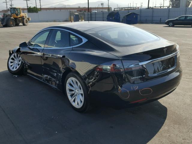 5YJSA1E28HF208744 - 2017 TESLA MODEL S BLACK photo 3