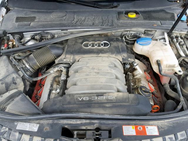 WAUKH74F48N038688 - 2008 AUDI A6 AVANT Q SILVER photo 7