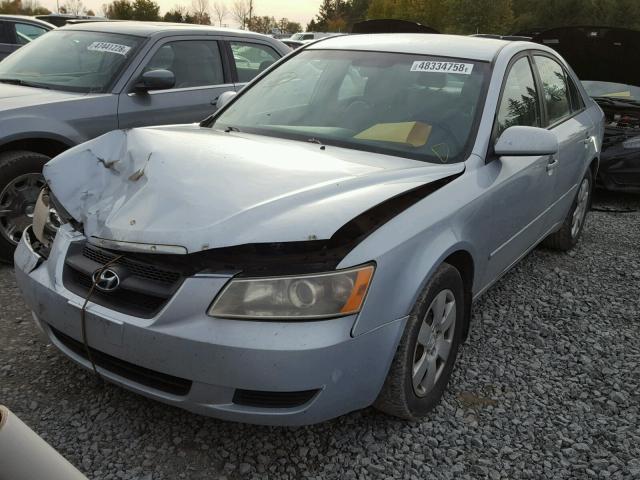 KMHET46C66A087245 - 2006 HYUNDAI SONATA GL SILVER photo 2