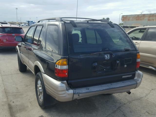 4S6CK58W014405916 - 2001 HONDA PASSPORT E 黑色 照片 3