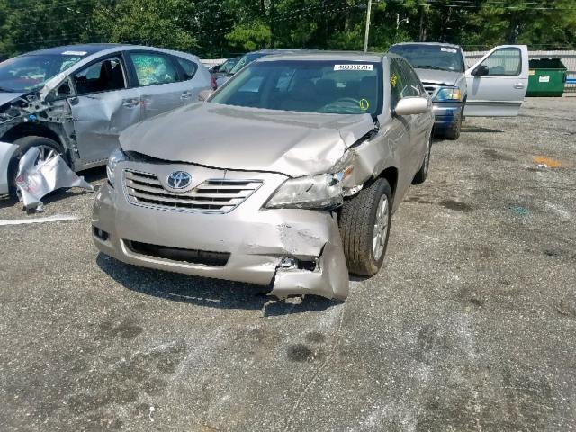 4T1BE46K88U761496 - 2008 TOYOTA CAMRY CE TAN photo 2