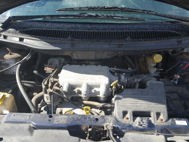 2B4GP2536YR546292 - 2000 DODGE CARAVAN BLUE photo 7